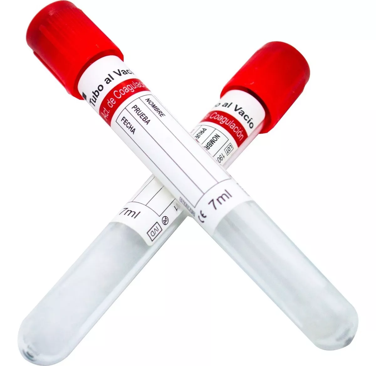 TUBO VACUTAINER ROJO MARCA BMH