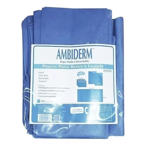 EQUIPO PARA PARTO ESTERIL AMBIDERM
