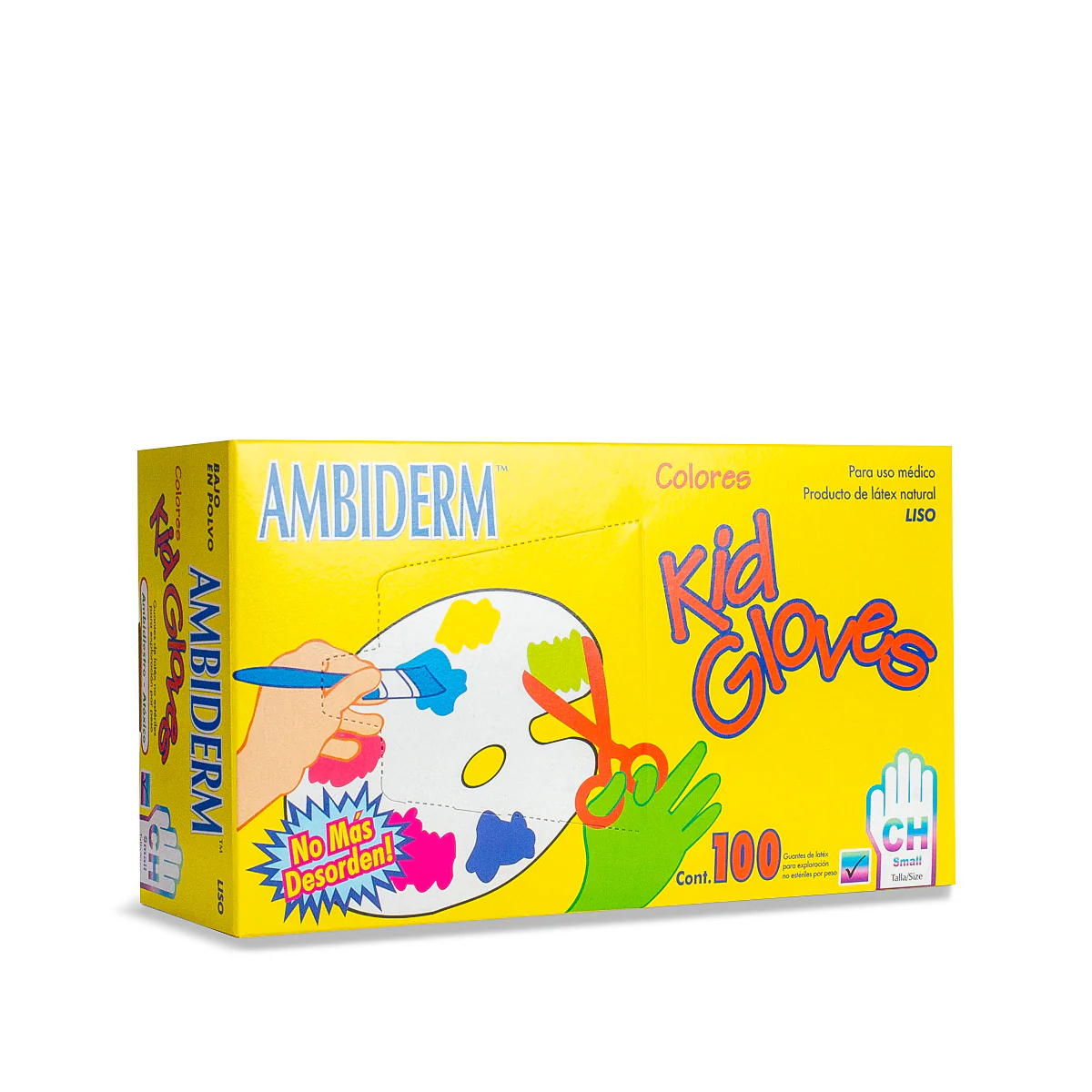 GUANTE NO ESTERIL KID GLOVES CHICO AMBIDERM