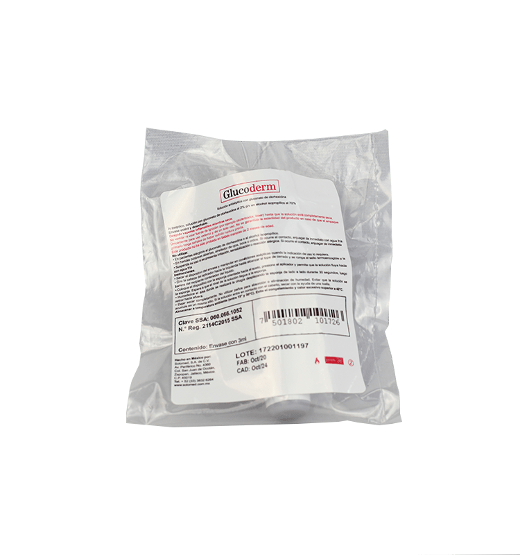 GLUCODERM 3 ML PEDIATRICO (TIPO DURAPREP)